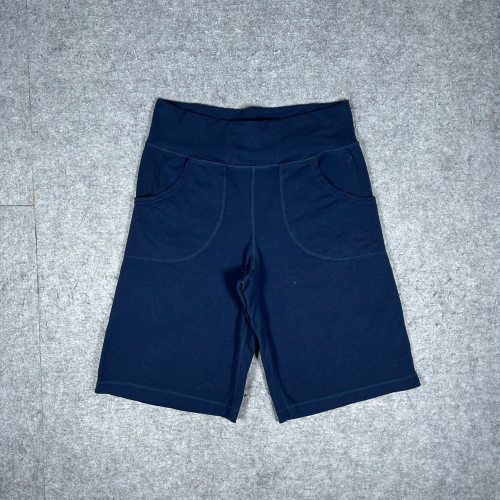 Lululemon shorts women 6? Navy Blue Still Short yoga workout gym athletic casual